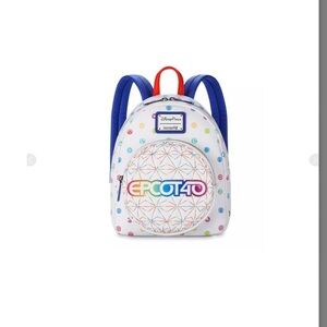 Rare EPCOT 40th Anniversary Loungefly backpack
